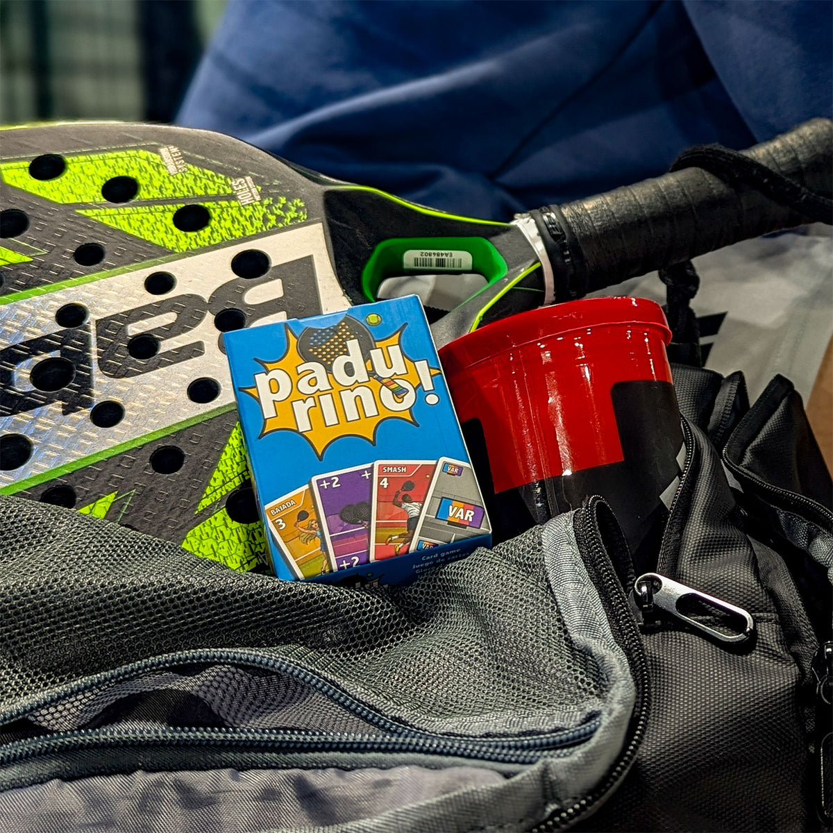 Padurino Karten in Padel Sporttasche