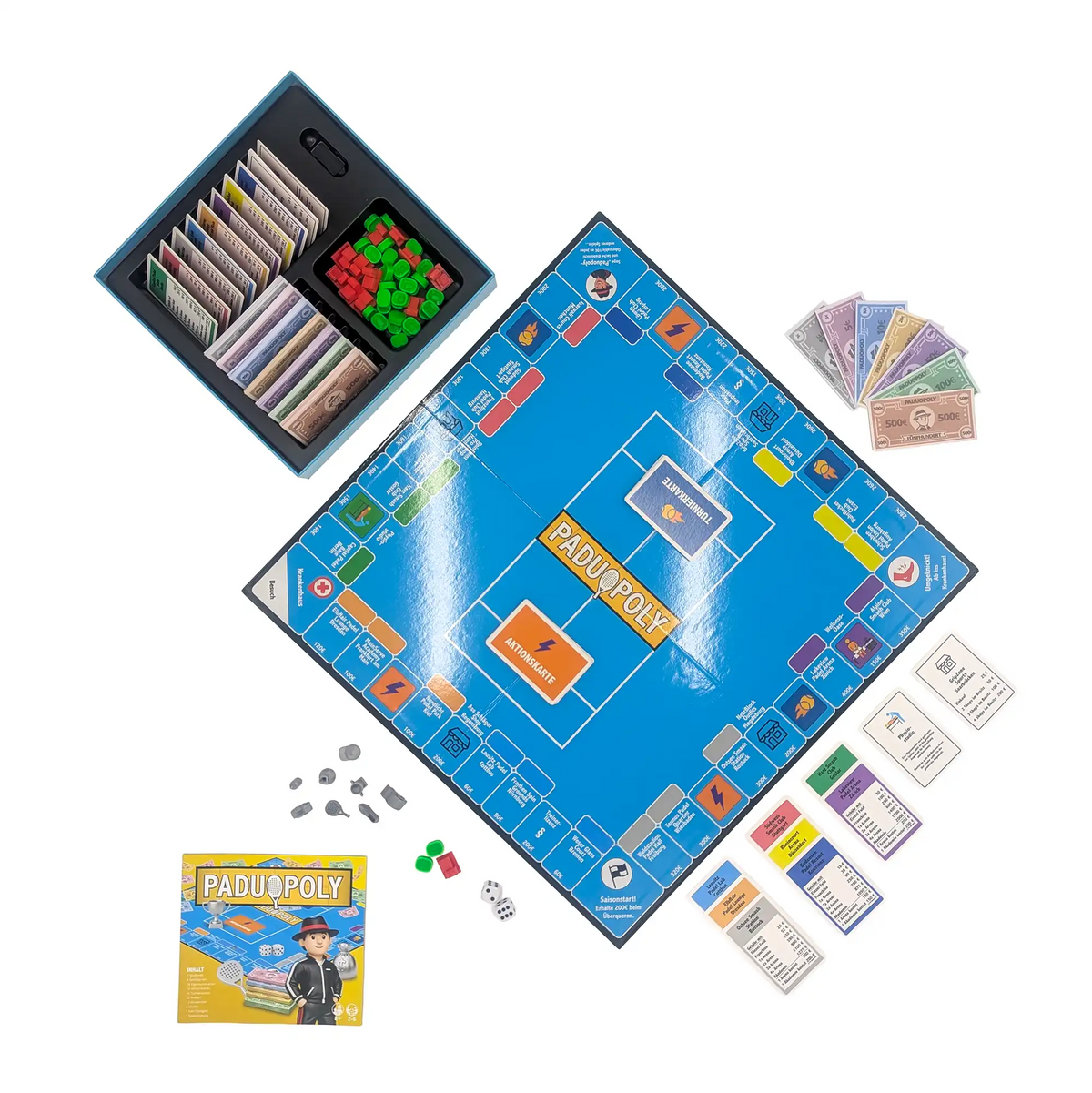 Paduopoly Komponenten von oben